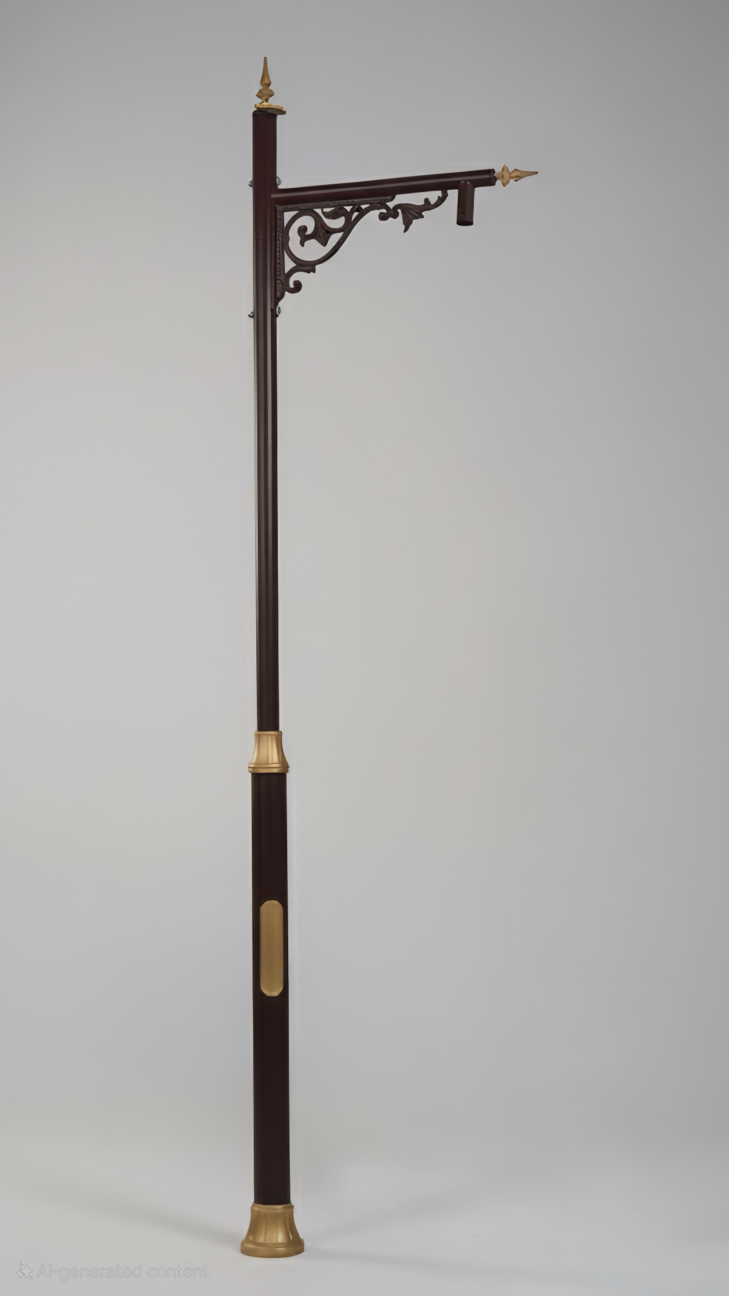 Decorative LED street light pole design 11